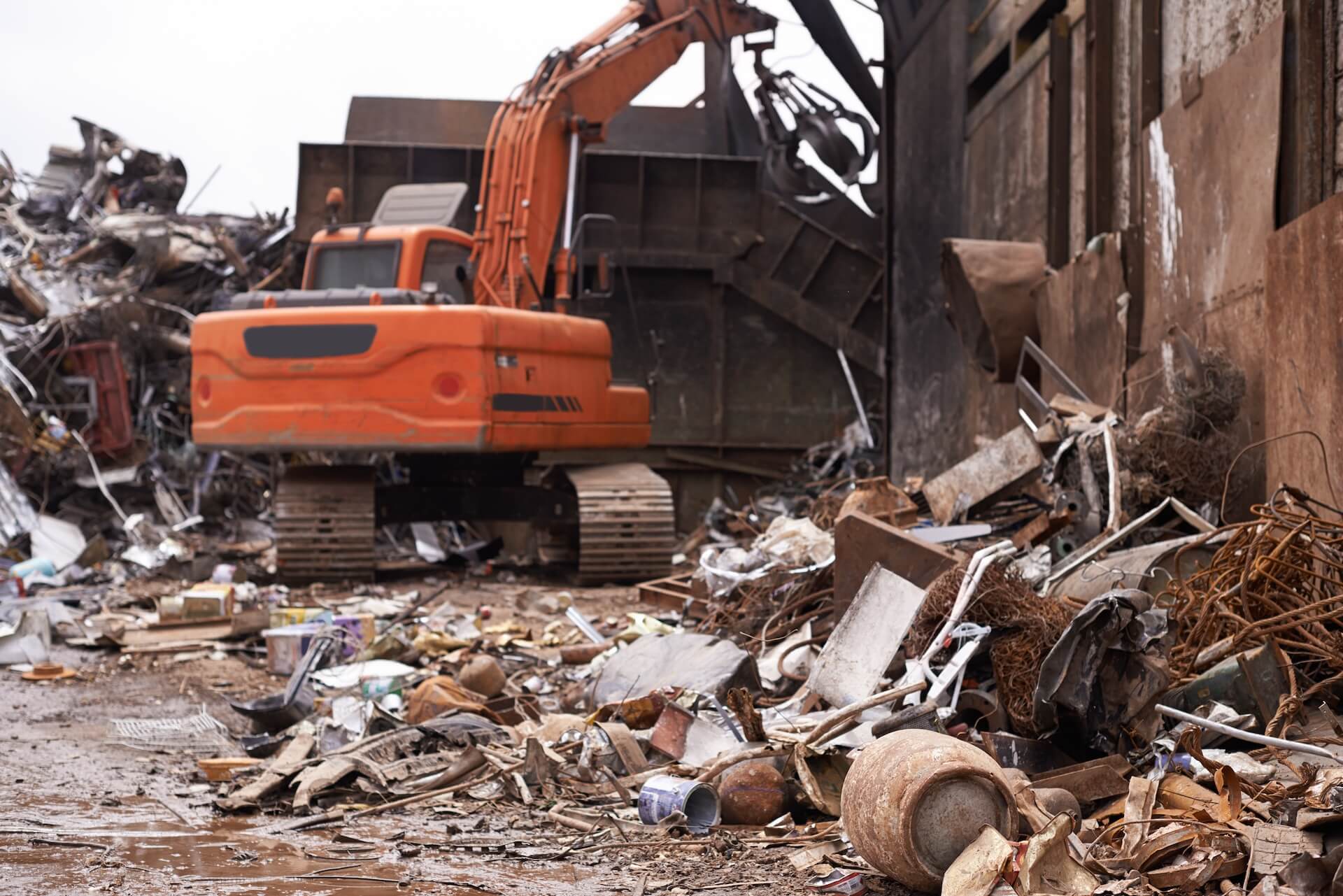 Demolition site with a valid demolition permit | Featured image for the What is a Demolition Permit and When Do You Need One? Blog of Gumdale Demolition